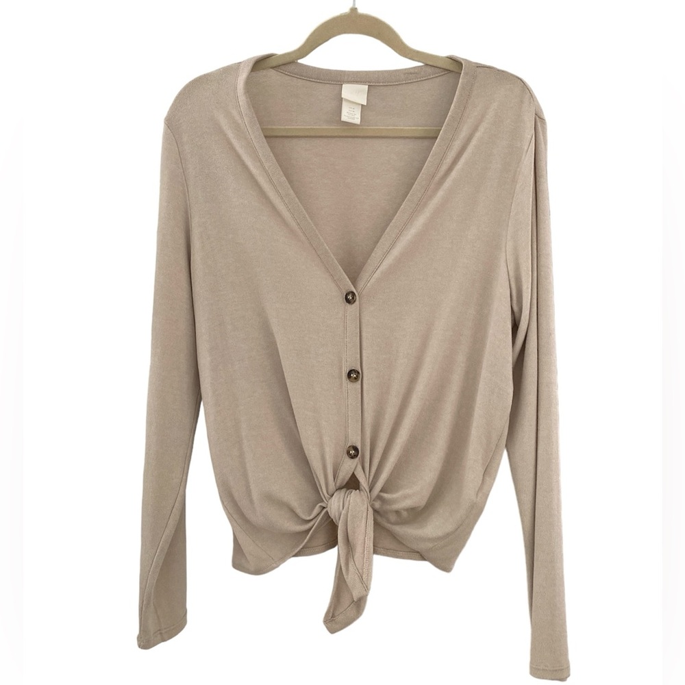 H&M Tie Waist Cardigan